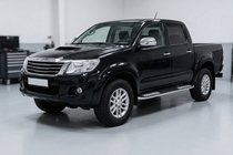 Toyota Hilux 2006–2015 Sidosteg Tayga V2 (2 st, aluminium) foto 1