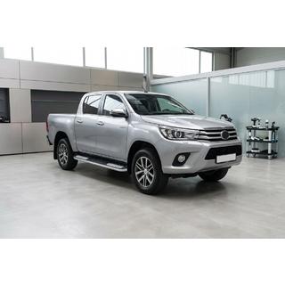 Sidosteg Tayga V2 (2 st, aluminium) Toyota Hilux 2015– foto 1