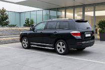Toyota Highlander 2008–2013 Sidosteg Tayga V2 (2 st, aluminium) foto 1