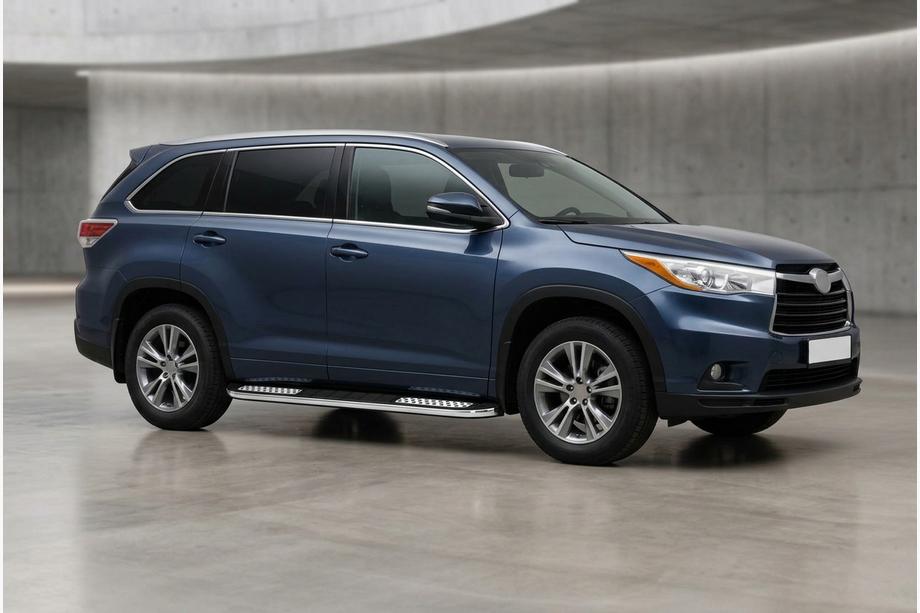 Toyota Highlander 2013–2019 Sidosteg Tayga V2 (2 st, aluminium) Image