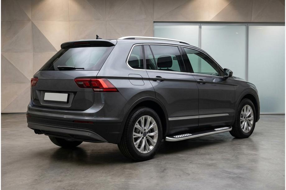 Volkswagen Tiguan 2016–2023 Sidosteg Tayga V2 (2 st, aluminium) Foto 1