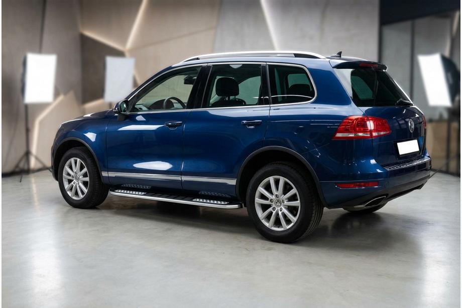 Volkswagen Touareg 2010–2018 Sidosteg Tayga V2 (2 st, aluminium) Image