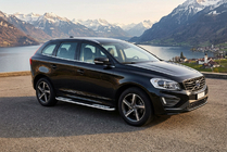 Volvo XC60 2009–2017 Sidosteg Tayga V2 (2 st, aluminium) foto 1