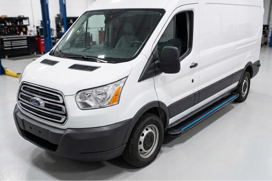 Ford Transit 2014– Sidosteg Maya Blue (2 st, aluminium) Image