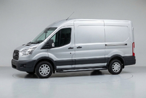 Ford Transit 2014– Sidosteg New Vision Black (2 st, aluminium) foto 1