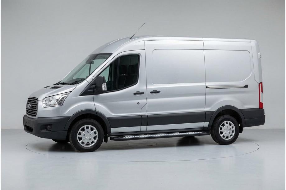 Ford Transit 2014– Sidosteg New Vision Black (2 st, aluminium) Image