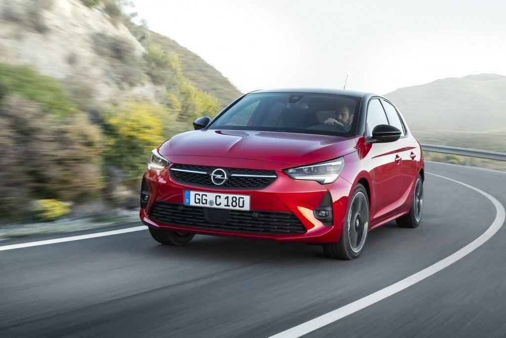 Femdriven Opel Corsa-hatchback i sjätte generationen