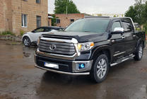 Toyota Tundra 2007–2021 Frontbåge ST008 (rostfritt) foto 2