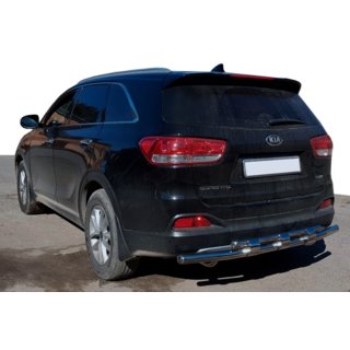 Bakre skyddsbåge AK015 (rostfri) Kia Sorento II XM 2009–2014 foto 1