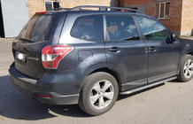 Subaru Forester 2013–2018 Sidosteg Premium (2 st, rostfritt) foto 1