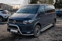 Volkswagen T6 2015–2024 Frontbåge i rostfritt stål WT004-ST foto 4