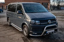 Volkswagen T6 2015–2024 Frontbåge i rostfritt stål WT004-ST foto 3