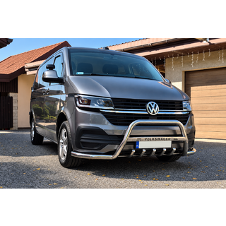 Frontbåge i rostfritt stål WT004-ST Volkswagen T6 2015–2024 foto 1