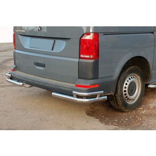 Bakre hörndelar AK003-Double (2 st, rostfritt) Volkswagen T6 2015–2024 foto 2