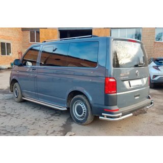Bakre hörndelar AK003-Double (2 st, rostfritt) Volkswagen T6 2015–2024 foto 3