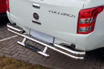 Fiat Fullback 2016– Bakre skyddsbåge AK-Special (rostfritt) foto 1