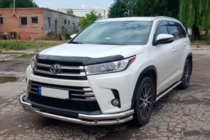 Toyota Highlander 2013–2019 Frontbåge ST-Special (rostfritt stål) foto 2