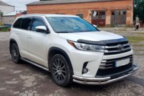 Toyota Highlander 2013–2019 Frontbåge ST-Special (rostfritt stål) foto 4