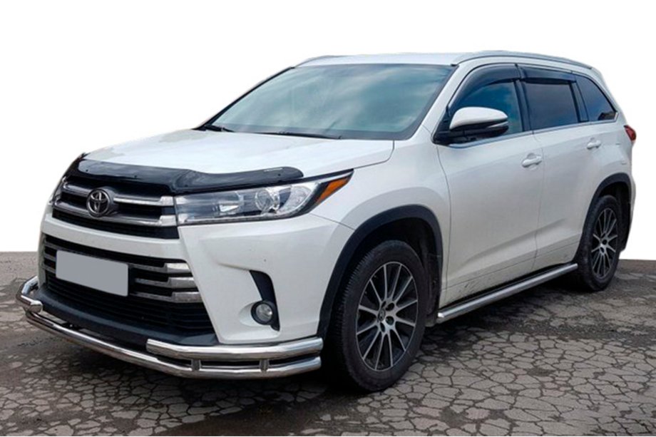 Toyota Highlander 2013–2019 Frontbåge ST-Special (rostfritt stål) Image