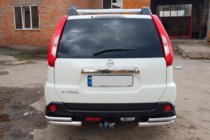 Nissan X-trail T31 2007–2014 Bakre hörn AK003-Double (2 st, rostfritt) foto 3