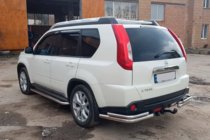 Nissan X-trail T31 2007–2014 Bakre hörn AK003-Double (2 st, rostfritt) foto 2