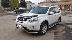 Nissan X-trail T31 2007–2014 Främre skyddsbåge ST007 (rostfri) foto 4