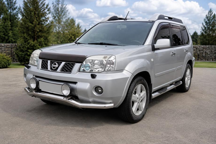 Nissan X-trail T30 2002–2007 Främre skyddsbåge ST007 (rostfri) Image