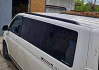 Volkswagen T5 2010–2015 Integrerade takrails (svarta) foto 43