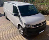 Volkswagen T6 2015–2024 Integrerade takrails (svarta) foto 37
