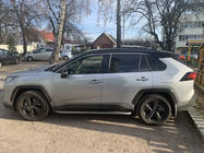 Toyota Rav 4 2019–2025 Sidosteg OEM V1A (2 st, aluminium) foto 8