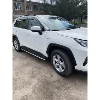 Sidosteg OEM V1A (2 st, aluminium) Toyota Rav 4 2019–2025 foto 4