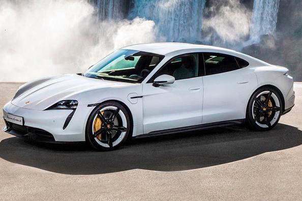 Elektrisk fyrhjulsdriven sportssedan Porsche Taycan