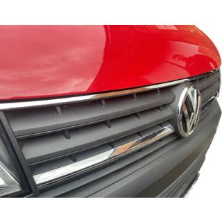 Kromlist i rostfritt stål för övre delen av grillen 2015-2019 (1 st) Volkswagen T6 2015–2024 foto 4