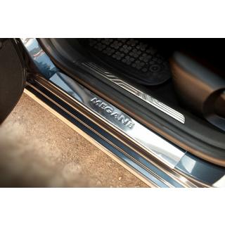 Instegsskydd för invändiga trösklar OmsaLine (2 st, rostfritt) Renault Megane IV 2016–2025 foto 2