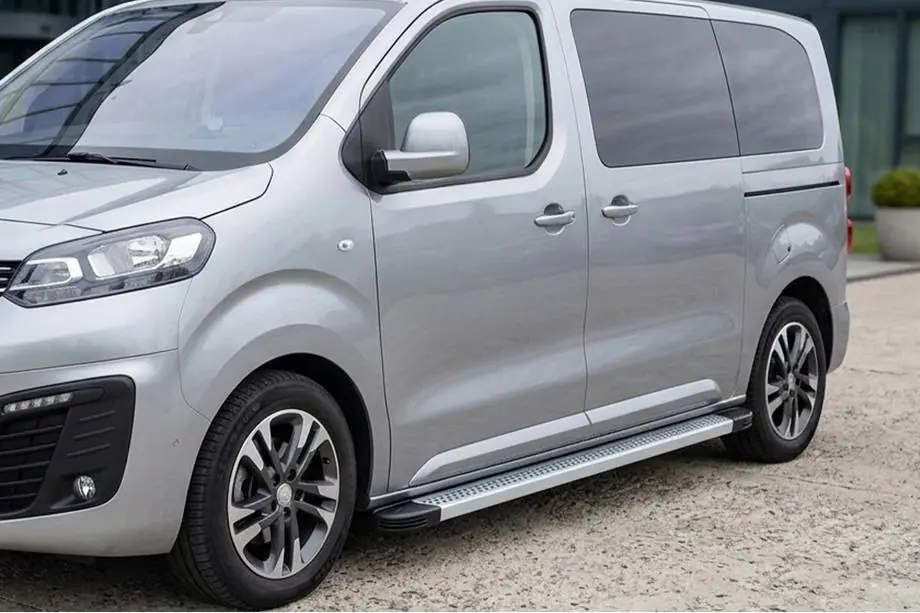Opel Vivaro 2019– Sidosteg Maya V2 (2 st, aluminium) Image