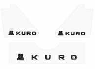 Lexus LX570/450d 2008–2022 Emblem / badge KURO Black Edition (3 st) foto 2