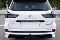 Lexus LX570/450d 2008–2022 Emblem / badge KURO Black Edition (3 st) foto 1