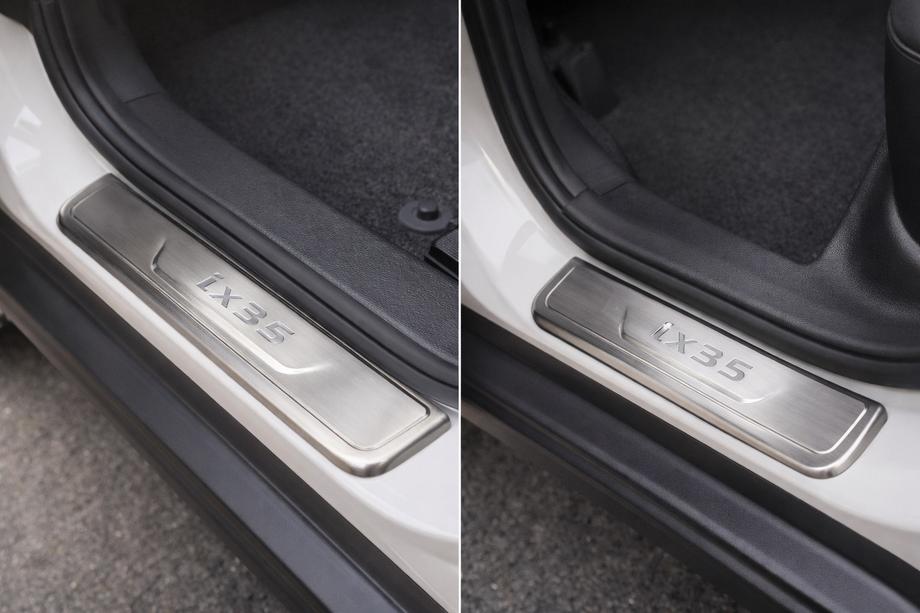 Hyundai IX-35 2010–2015 Libao tröskelskydd (4 st, rostfritt stål) Foto 1