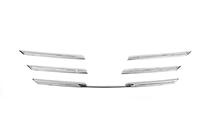 Renault Megane IV 2016–2025 Kromlister till grill 2016-2021 (5 st, rostfritt) foto 3