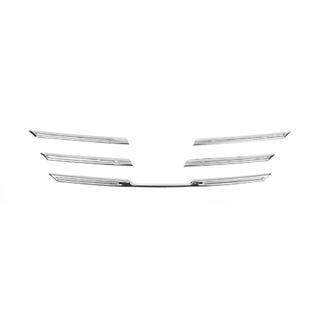 Kromlister till grill 2016-2021 (5 st, rostfritt) Renault Megane IV 2016–2025 foto 3