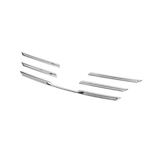 Kromlister till grill 2016-2021 (5 st, rostfritt) Renault Megane IV 2016–2025 foto 2