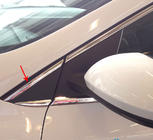 Renault Megane IV 2016–2025 Komplett kromad fönsterlist (Sedan, 12 st, rostfritt stål) Carmos - turkiskt stål foto 3