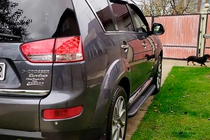Mitsubishi Outlander 2006–2012 Sidosteg Bosphorus Grey (2 st, aluminium) foto 4