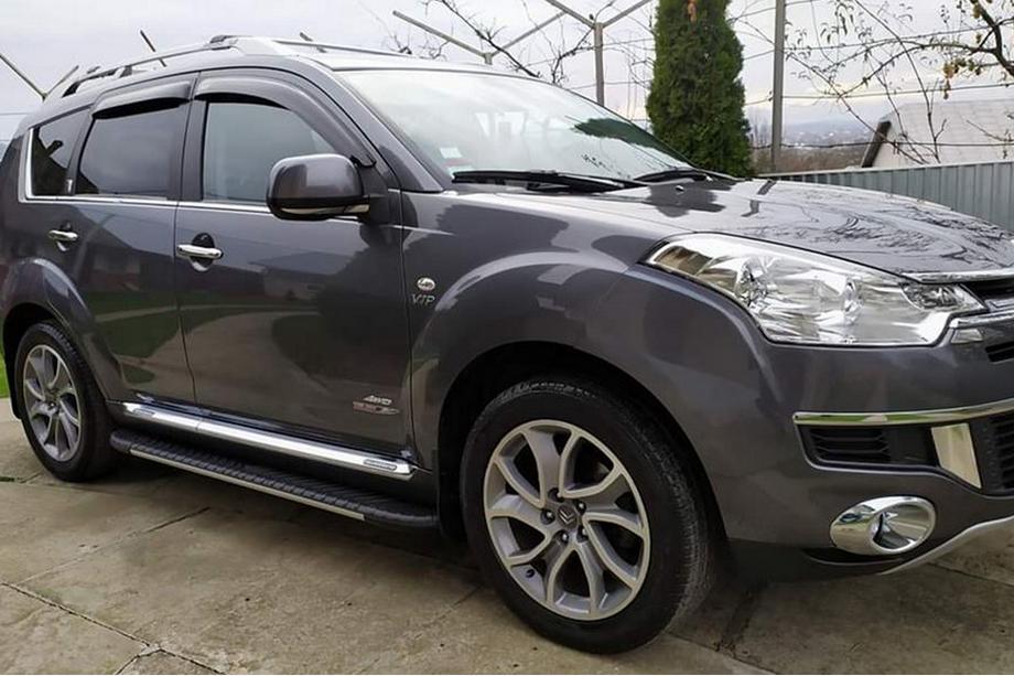 Citroen C-Crosser 2007–2013 Sidosteg Bosphorus Grey (2 st, aluminium) Image