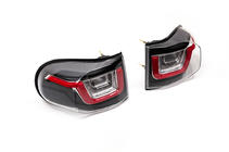 Toyota FJ Cruiser 2006–2022 Baklyktor i Range Rover-design (set) foto 2