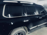 Toyota Land Cruiser 200 2007–2021 Hörnlister för bakruta i rostfritt stål (2 st) foto 2