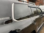 Toyota Land Cruiser 200 2007–2021 Hörnlister för bakruta i rostfritt stål (2 st) foto 3