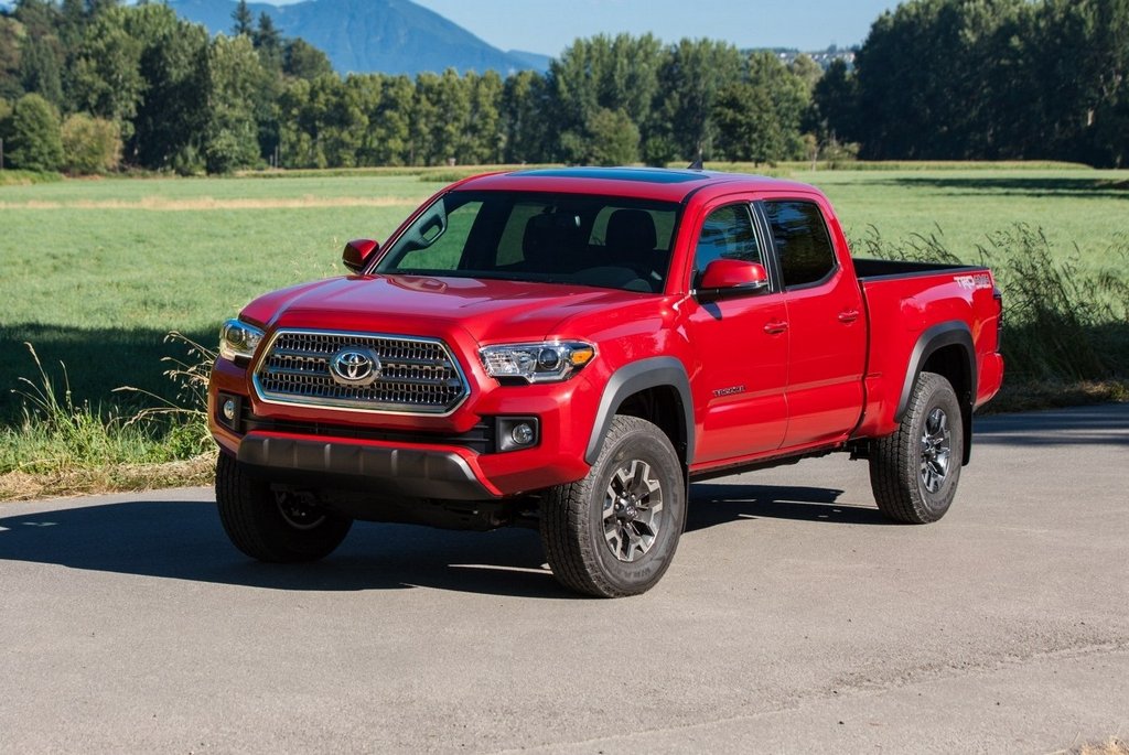 Test av mellanstora pickupen Toyota Tacoma