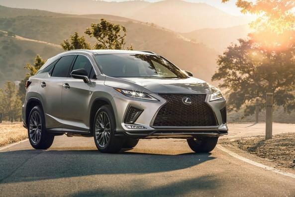 Faceliftad version av crossovern Lexus RX