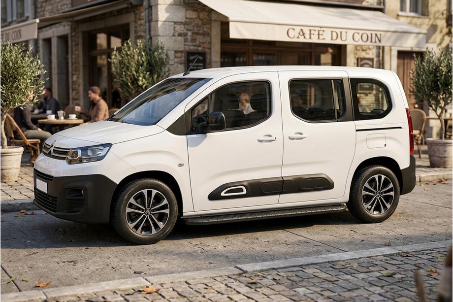 Citroen Berlingo/Multispace 2018– Sidosteg Bosphorus Black (2 st, aluminium) Image